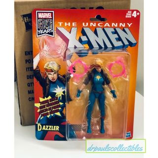 Marvel Legends X - Men Retro Dazzler 6” Figure Marvel 80 Years