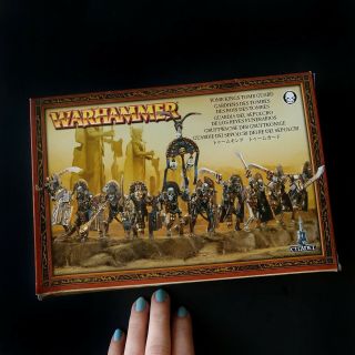 Games Workshop Warhammer Citadel Fantasy Battles Tomb King Tomb Guard Miniature