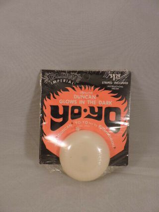 Vintage Duncan Imperial Glow In The Dark Yo - Yo,  Still In Plastic