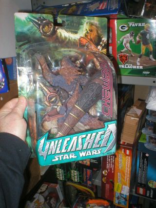 Star Wars Unleashed Series Figure Chewbacca,  Never Opened,  From Hasbro