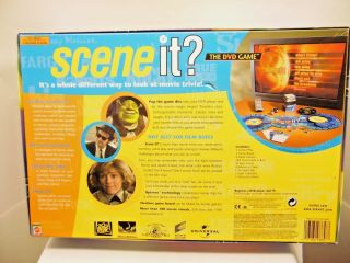 Scene It movie trivia game complete Matel dvd 13,  years 2 or more player XG4 2