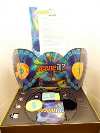 Scene It movie trivia game complete Matel dvd 13,  years 2 or more player XG4 3