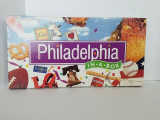 Philadelphia In A Box Board Game / Late For The Sky Real Estate Trading