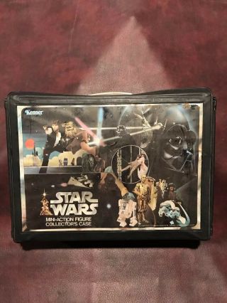 Kenner Vintage Star Wars Figure Collectors Case With Trays And Insert Complete