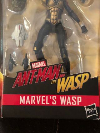Marvel Legends Series Cull Ant - Man & The Wasp - Marvel ' s Wasp BAF Cull Obsidian 2