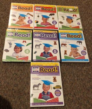 Your Baby Can Read Early Language Development System 7 Dvds Titzer,  Robert Kids