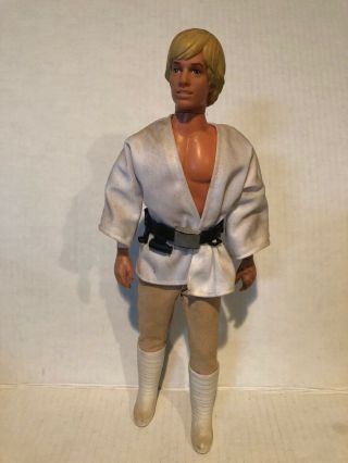 Vintage 1978 Star Wars Luke Skywalker 12“ Figure By Kenner Shoes Clothes