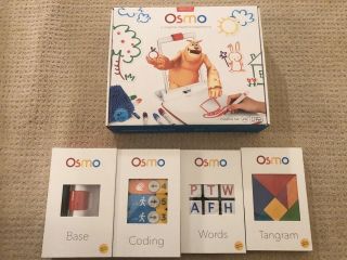 Osmo Genius Kit Base,  4 Games For Ipad