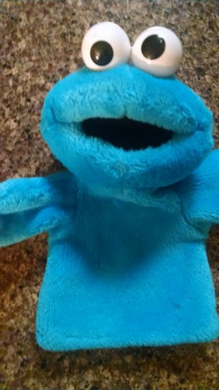 Vintage Tyco Cookie Monster and Elmo Hand Puppets 1996 Sesame Street 3