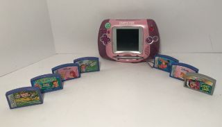 Leap Frog Leapster Learning Game System 2003 With 7 Games