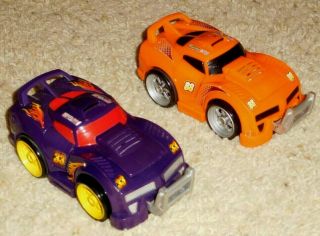 Shake N Go Street Racer Sports Car (2) Mattel Fisher Price Toy 2007