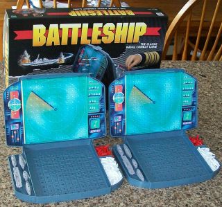 Vintage 1998 Battleship Battles Ship Board Game Complete