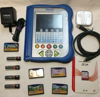 Vtech Vreader Electronic Learning System 1156 Text & Go W/