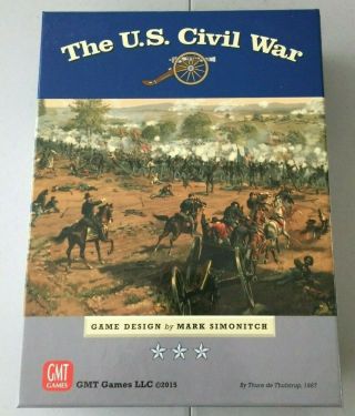 Gmt Wargame U.  S.  Civil War,  Out Of Print