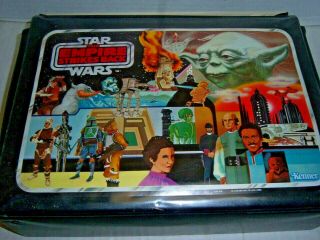 Kenner Star Wars Esb Vinyl Figure Case & Tan Trays (near Complete) 1980
