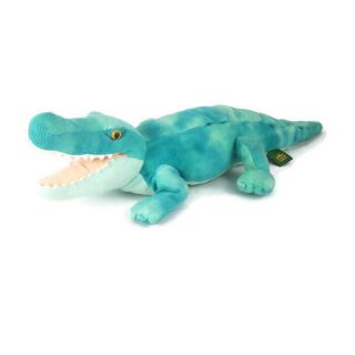 Wild Republic Alligator Crocodile Blue 25 " Realistic Plush Toy Stuffed Animal)