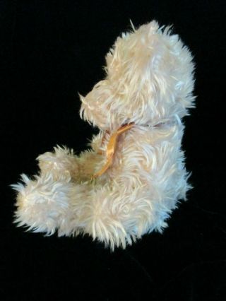 Russ Berrie Radcliffe Tan Teddy Bear Plush Stuffed Animal w/ Polka Dot Bow 12 