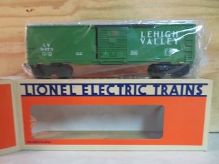 Lionel Train Lv Lehigh Valley Railroad Freight Box Car 6 - 9473