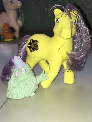Vintage G1 My Little Pony Princess Starburst Gorgeous & Friendly Bushwoolie