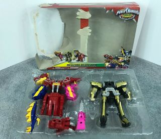 Power Rangers Dino Charge Megazord And Ptera Charge Megazord Deluxe Pack