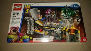 Lego Toy Story Trash Compactor Escape 7596 -