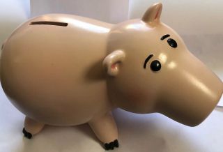 Disney Pixar " Toy Story " Hamm Piggy Bank Figure Savings Box.