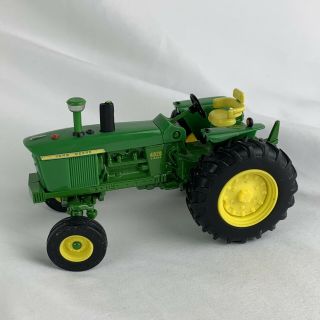 John Deere 4020 Diesel Tractor Metal Toy 1:16 Green Rubber Tires