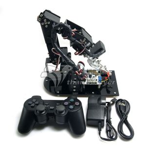 6 Dof Mechanical Arm 3d Rotating Mechanical Arm Robot Kits & Controller & Servo