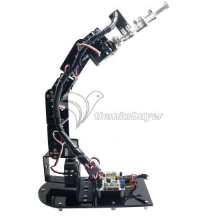 6 DOF Mechanical Arm 3D Rotating Mechanical Arm Robot Kits & Controller & Servo 2