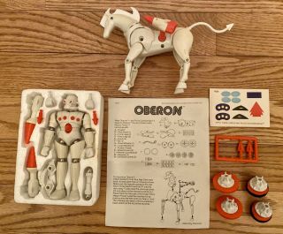 1977 - Mego Micronauts Force Commander And Oberon - Both Complete