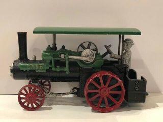 Vintage 1920s Case Steam Engine Tractor Toy Model Diecast W/ Moving Parts