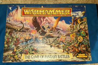 Warhammer Game Of Fantasy Battles 4th Edition Starter Box Set Elf Vs.  Goblin 1992