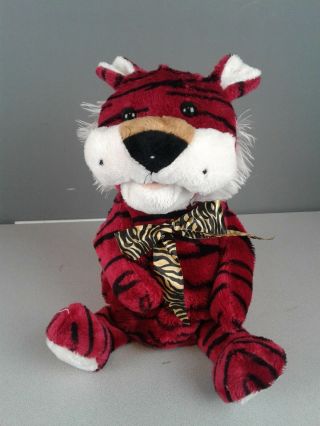 Dandee Collectors Choice Red Striped Singing Tiger Sings I 