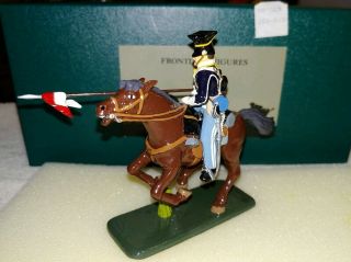 Calvary Troops,  Frontline,  Lead Figure with horse & flag.  (7C) 3