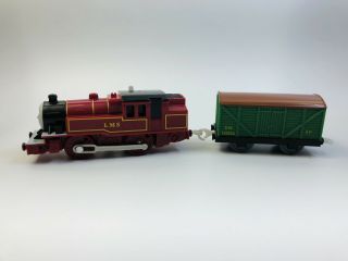 ARTHUR & BOXCAR Mattel 2009 Thomas &Friends Trackmaster Motorized Railway Train 3