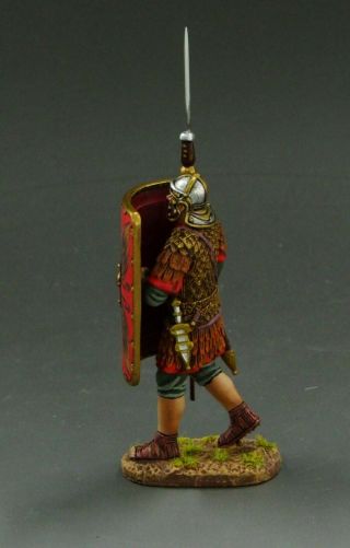 60mm metal Figure Thomas Gunn ROM044A Roman Marching forward (red shield) 3