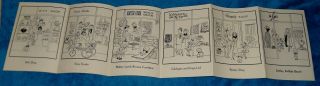 1960 ' s Brochure Let ' s Go Shopping at Pebble Beach Stores Dennis the Menace 2