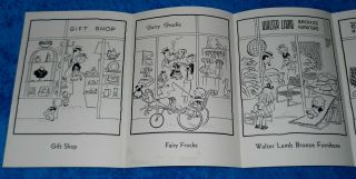 1960 ' s Brochure Let ' s Go Shopping at Pebble Beach Stores Dennis the Menace 3