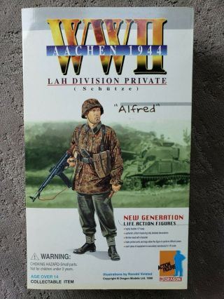 Dragon 1/6th Scale Wwii Aachen 1944 Lah Division Private " Alfred " -