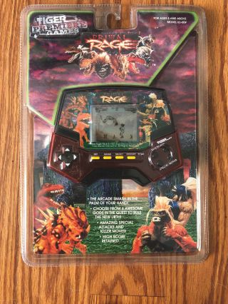 Primal Rage (1997) Tiger Electronics Handheld Game In Package