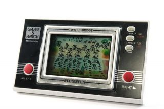 Postage Nintendo Game & Watch Turtle Bridge Tl - 28 Japan