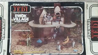 Vintage Star Wars Ewok Village Box Only