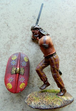 First Legion 60mm Metal Gallic Warrior With Sword Rom085 Toy Soldier