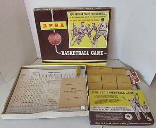 Apba Pro Basketball Game 1974 Edition (1972 - 73 Season).  Complete Set