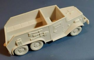 Marx Desert Fox Battleground Playset Waxy Lite Gray German Armored Personnel Car 2