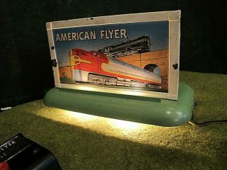 Vintage American Flyer S Scale Whistling Billboard W/ Control Button 566