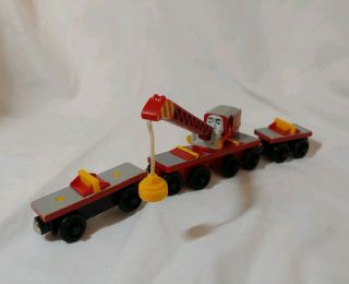Wooden Rocky With Front And Back Cars For Thomas And Friends Wooden Railway 2003