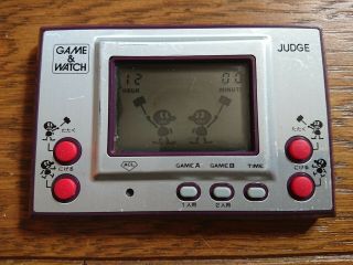 Nintendo Game And & Watch Judge Purple Ver.  1980 Japan