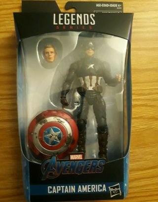 Marvel Legends Captain America Endgame Walmart Exclusive Worthy Mjolnir Avengers