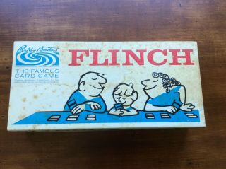 Vintage Flinch Card Game 1963 Parker Brothers Complete With Rules